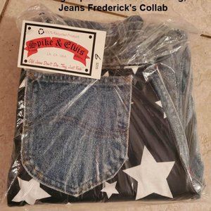 Vintage Spike & Elvis New in bag, Jeans Frederick's Collab